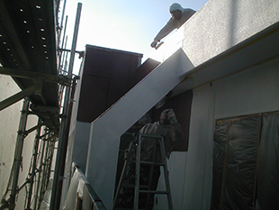 塗装作業・ALC外壁