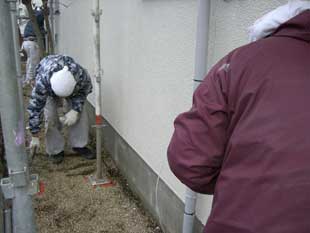 そうじと最終工事確認