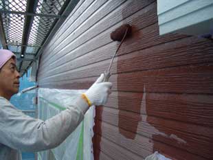 塗装作業・外壁サイディング